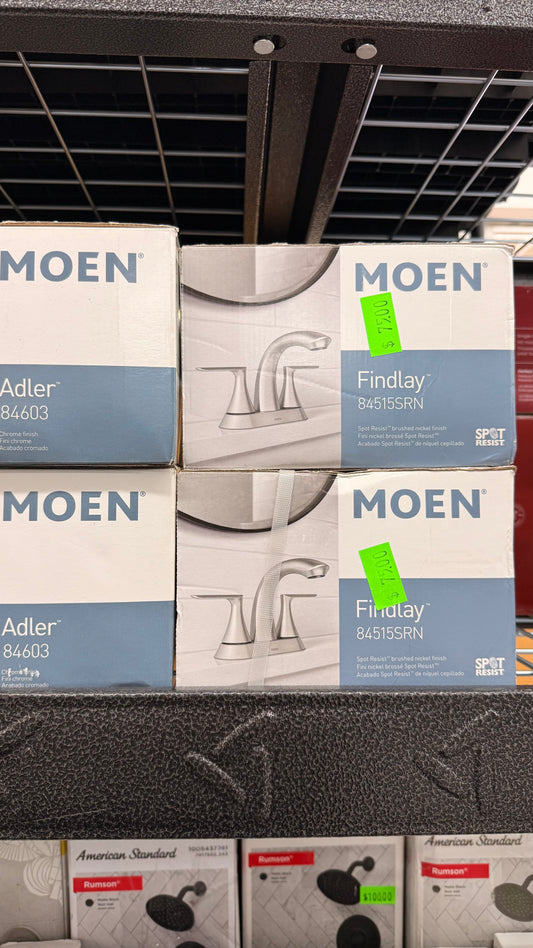 MOEN Faucet: Findlay, Adler, Banbury, Essie