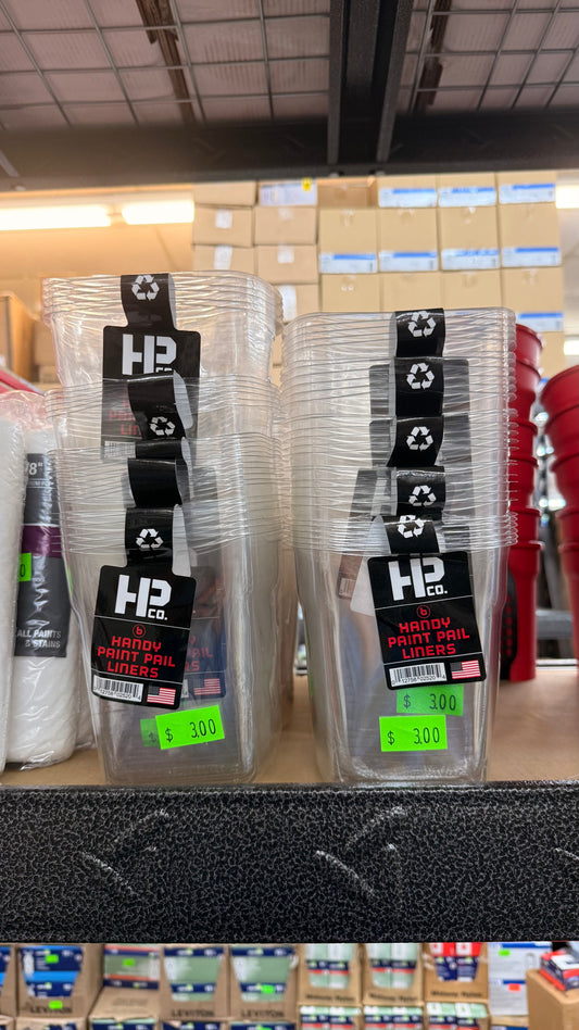 Handy Paint Pail Liners 6ct *Pick up only*