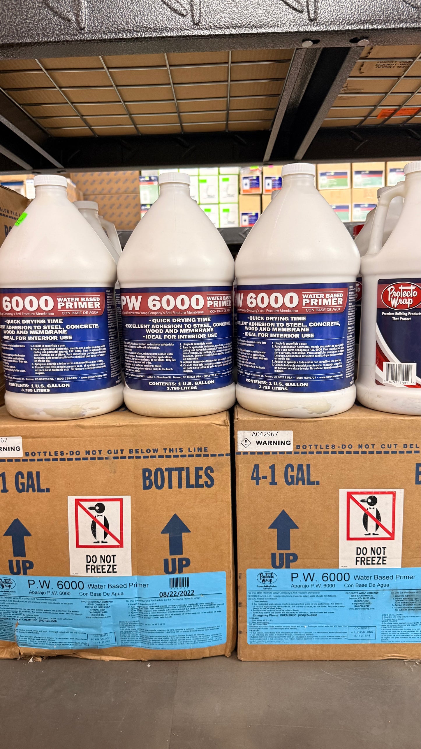 PW 6000 Water Based Primer 4pack