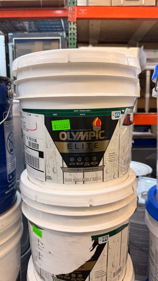 PPG Olympic Elite Stain + Sealant *Pick up only*