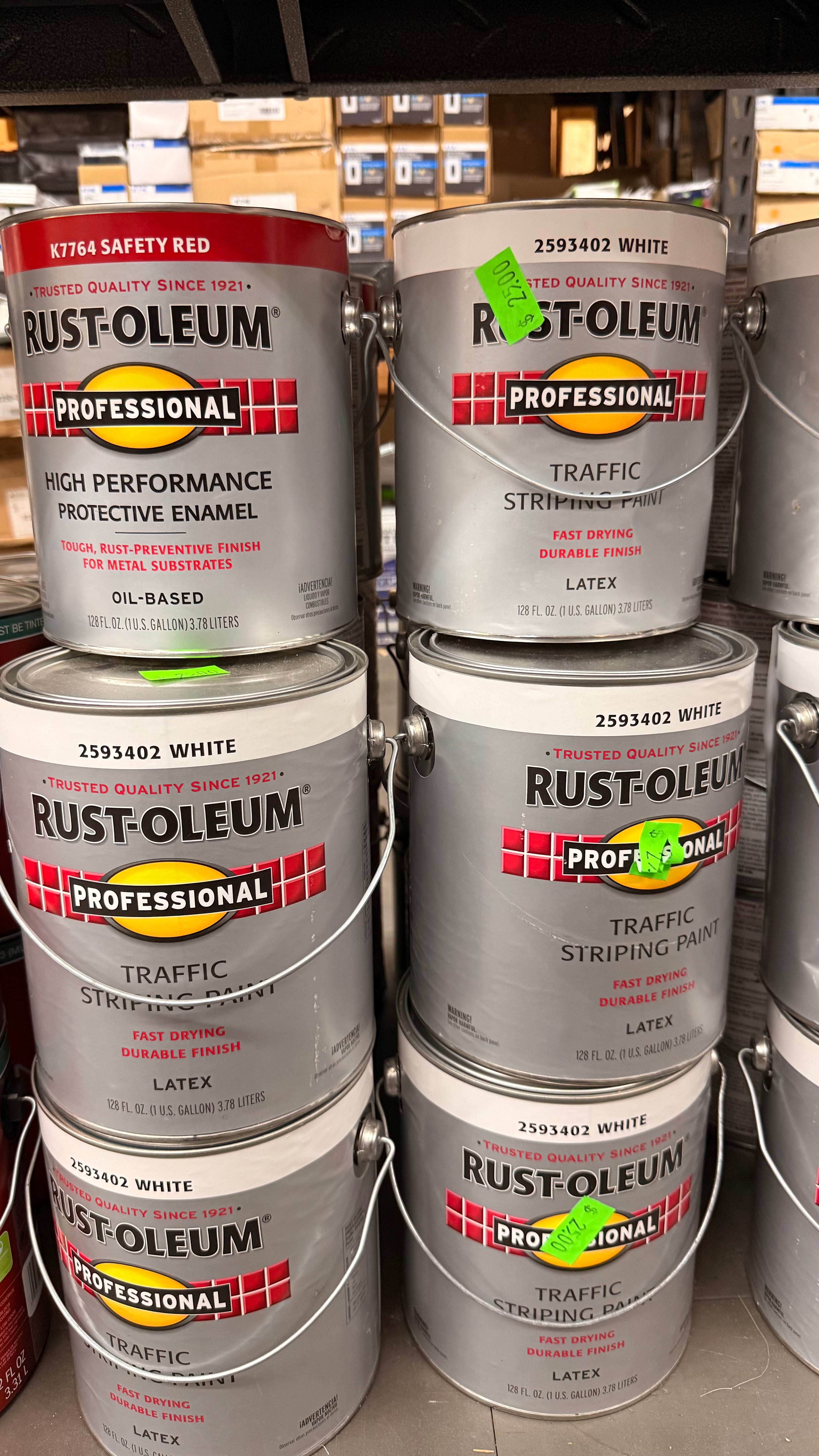 Rust-oleum Traffic Stripping Paint *Pick up only* – Livewire Surplus