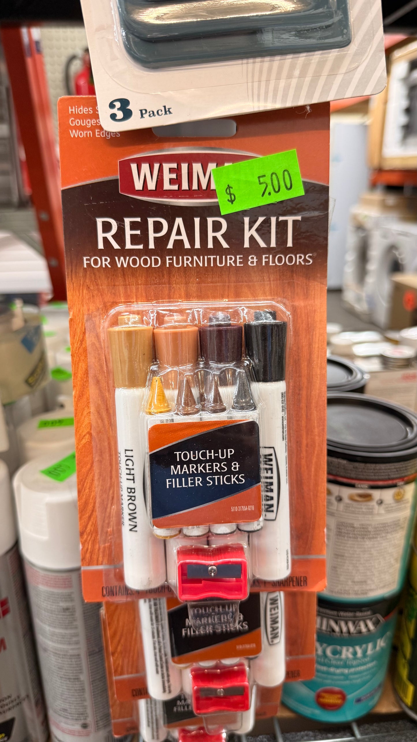 Weiman Repair Kit for wood furniture & floors *pick up only*