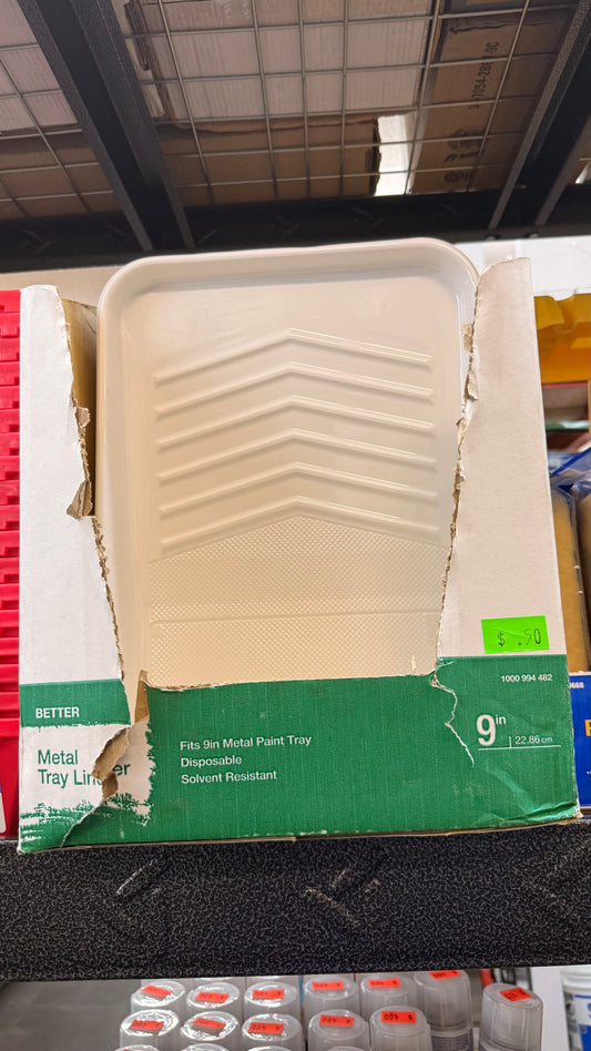 Metal Tray Liner 9" *Pick up only*