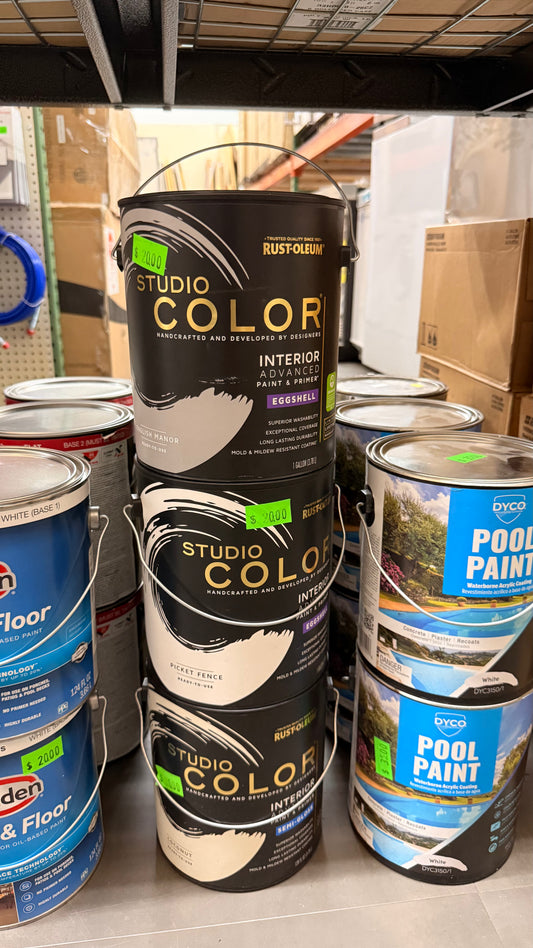 Studio Color Interior Advanced Paint & Primer *pick up only*