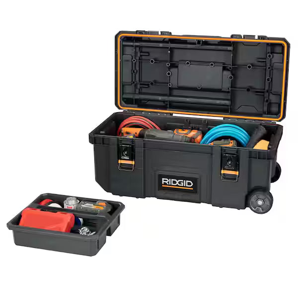 RIDGID - Pro Gear System 28" Mobile Tool Box With Telescopic Handle *Pick up only*